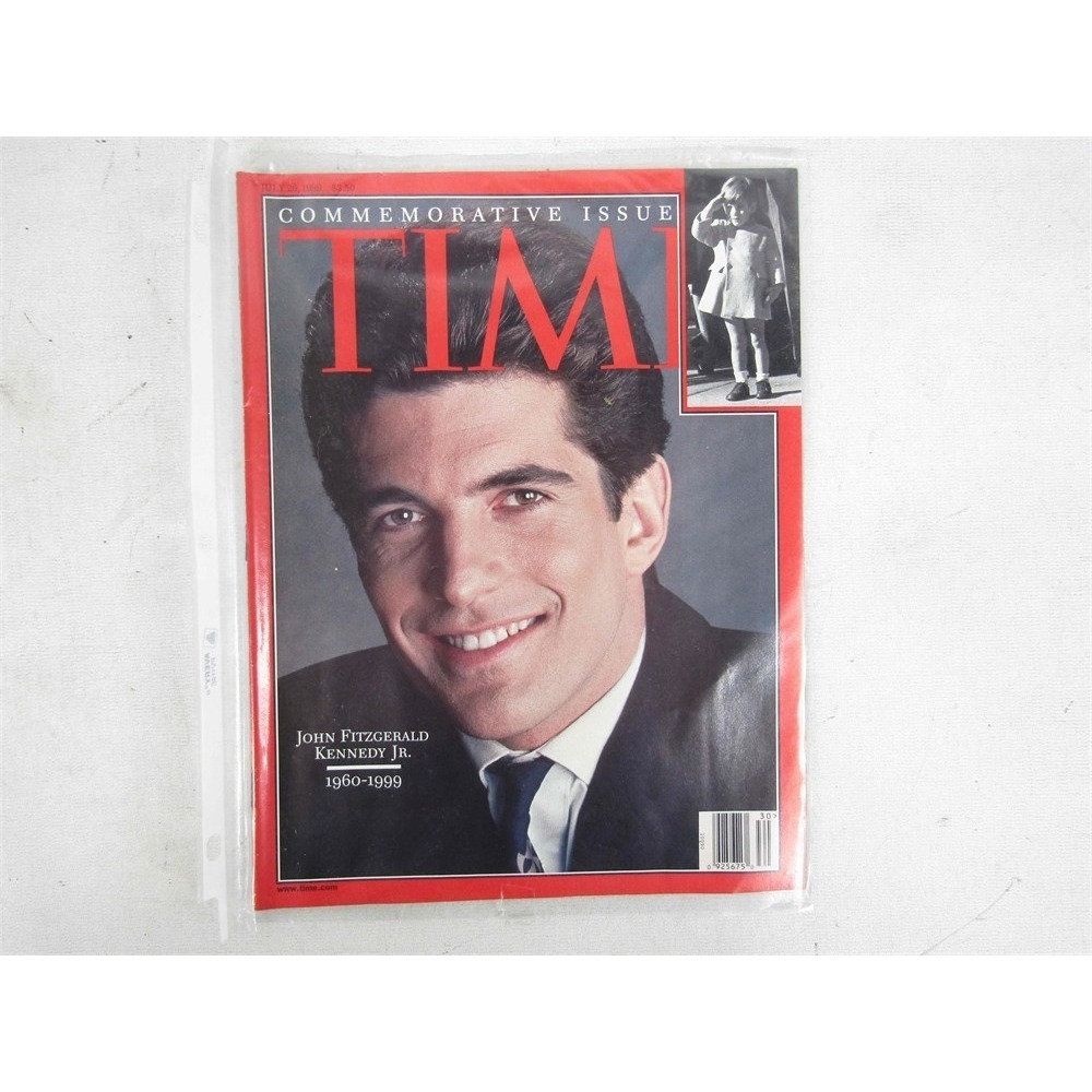 Time Magazine John F. Kennedy Jr Commemorative Issue July 1999 JFK Jr 1960-1999